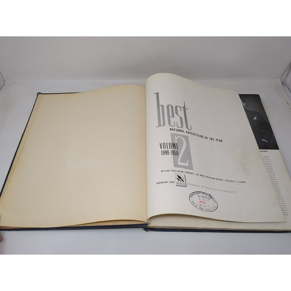 Vintage 1950 Best Advertising‎ Book Car Fashion Perfume Magazine Ads Design MCM - Picture 13 of 16